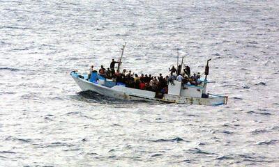 Vluchtelingen boot