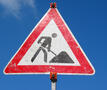 Wegen werken